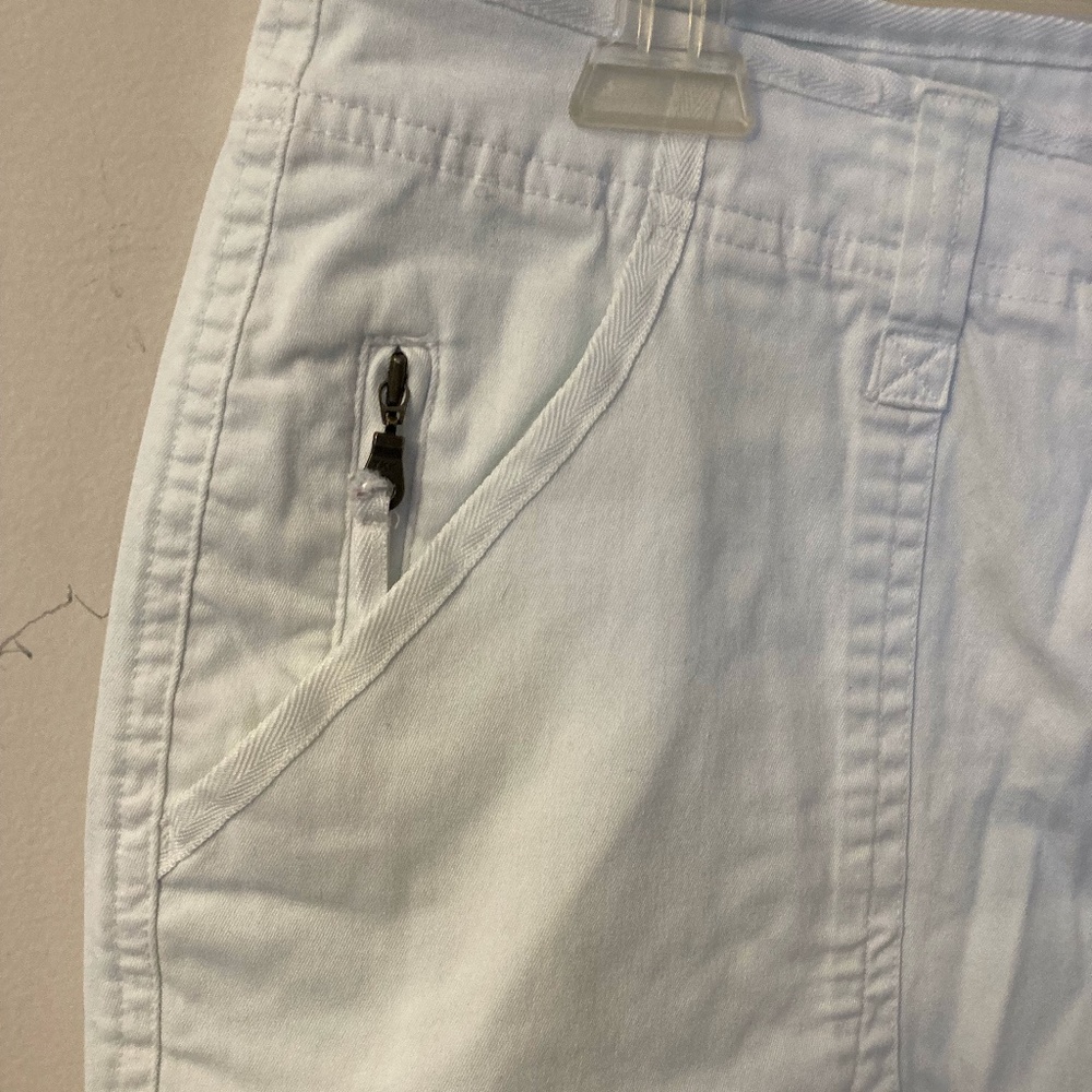 Westbound white cargo pants, size12. - Picture 3 of 6